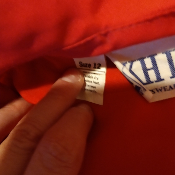 High neck collar, color block vintage dress by KH2 - Picture 11 of 11